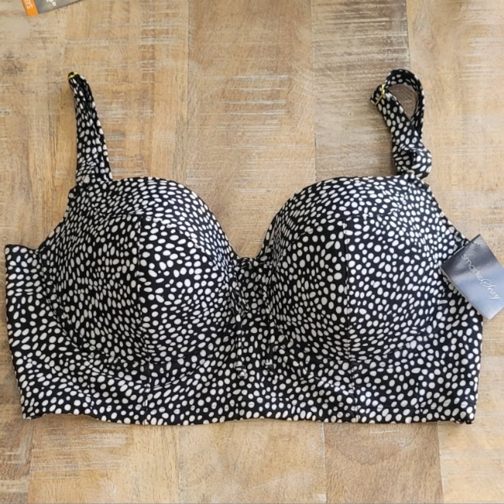 38DD Underwire wide band swim top